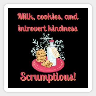 Introvert Christmas Kindness Magnet